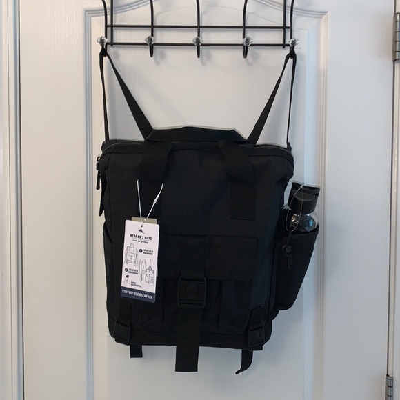 Tommy Bahama Square Nylon Backpack + Free Water Bottle! - Picture 10 of 17